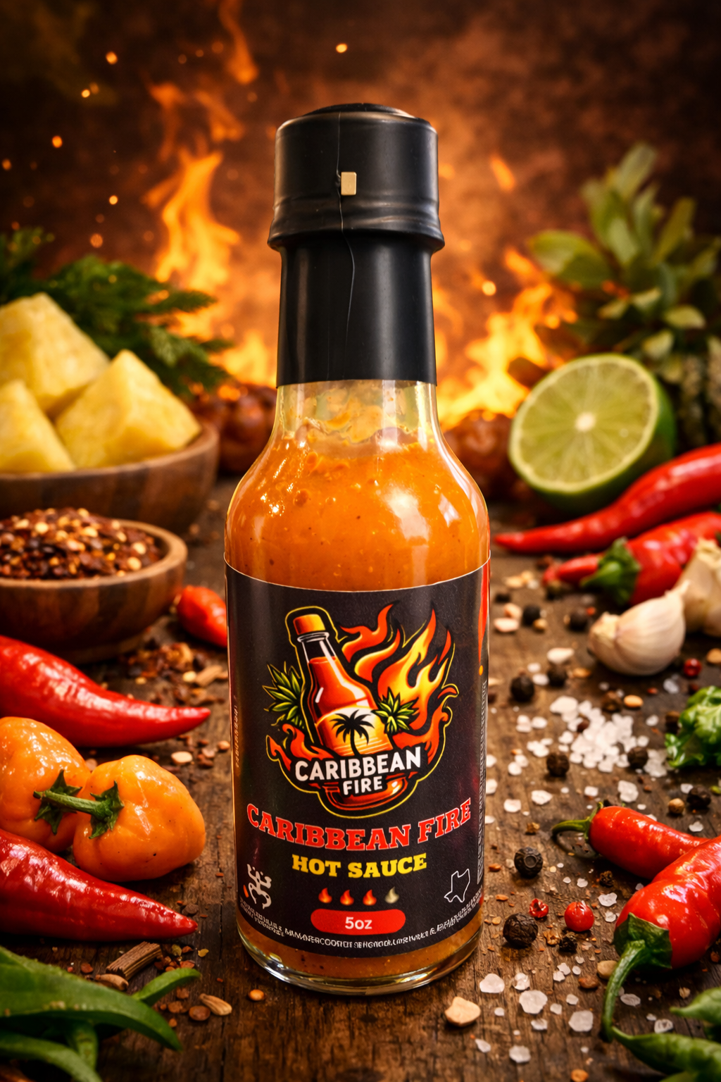 Caribbean Fire ***Local Pickup Only***