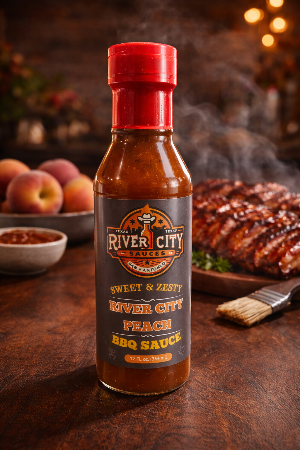 River City Sauces River City Peach BBQ Sauce