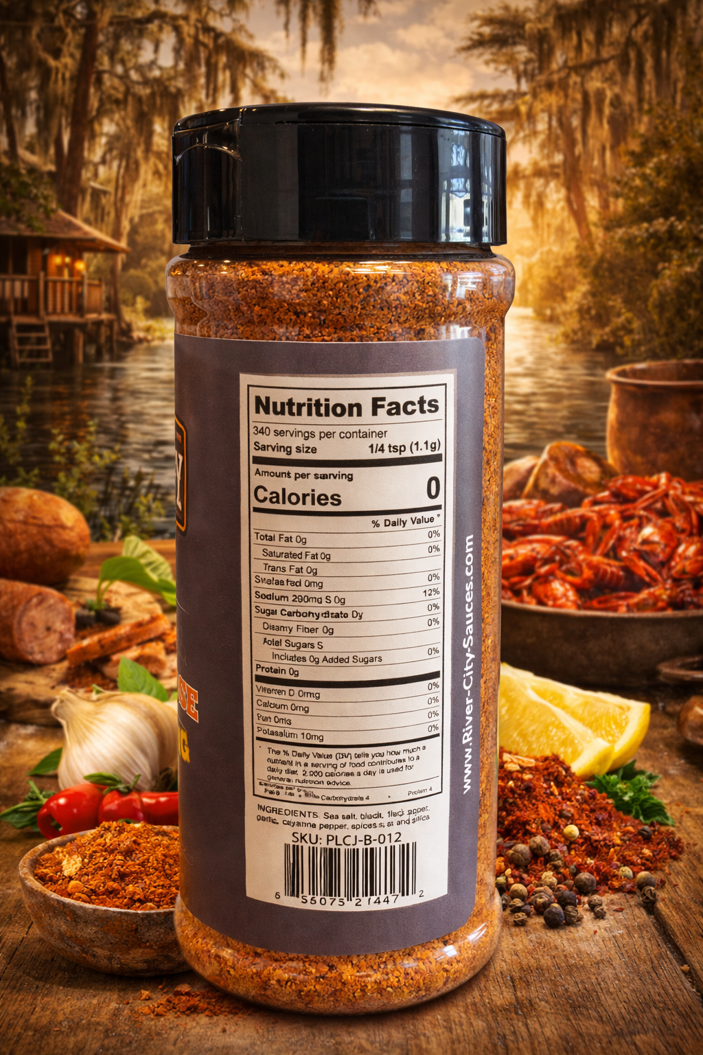 River City Sauces Cajun All-Purpose Seasoning - Image 3