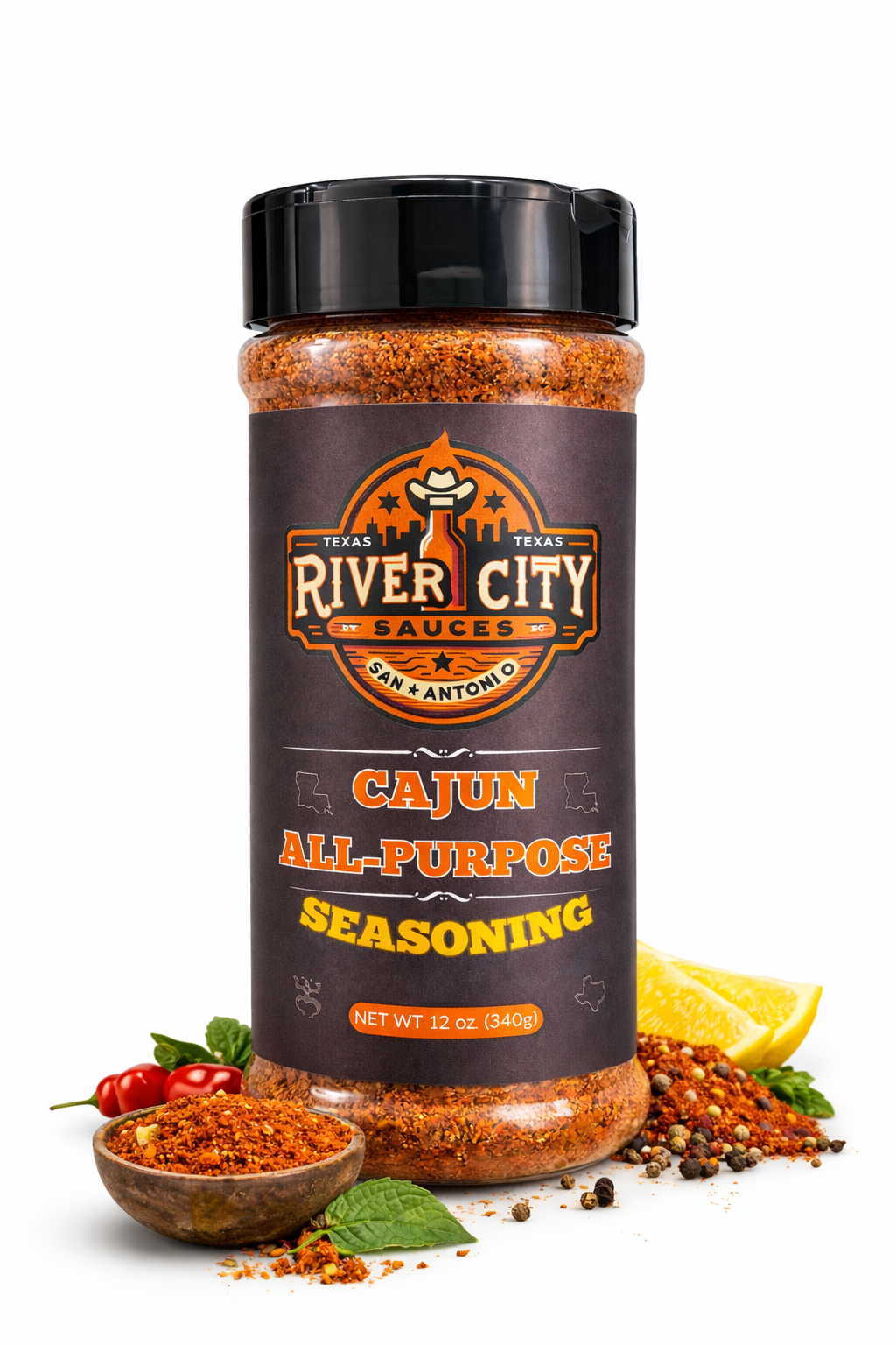 River City Sauces Cajun All-Purpose Seasoning - Image 4