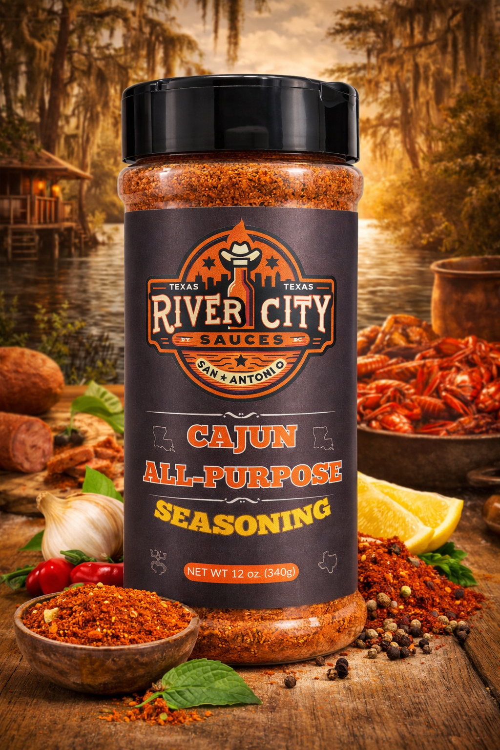 River City Sauces Cajun All-Purpose Seasoning